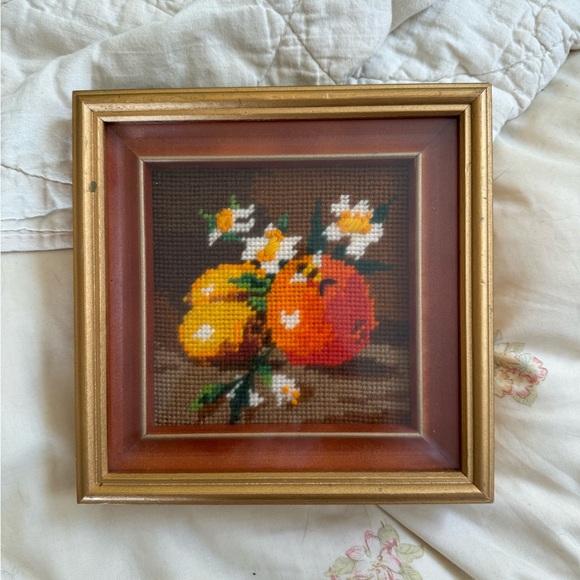 Set of 4 embroidery pictures - Picture 2 of 6